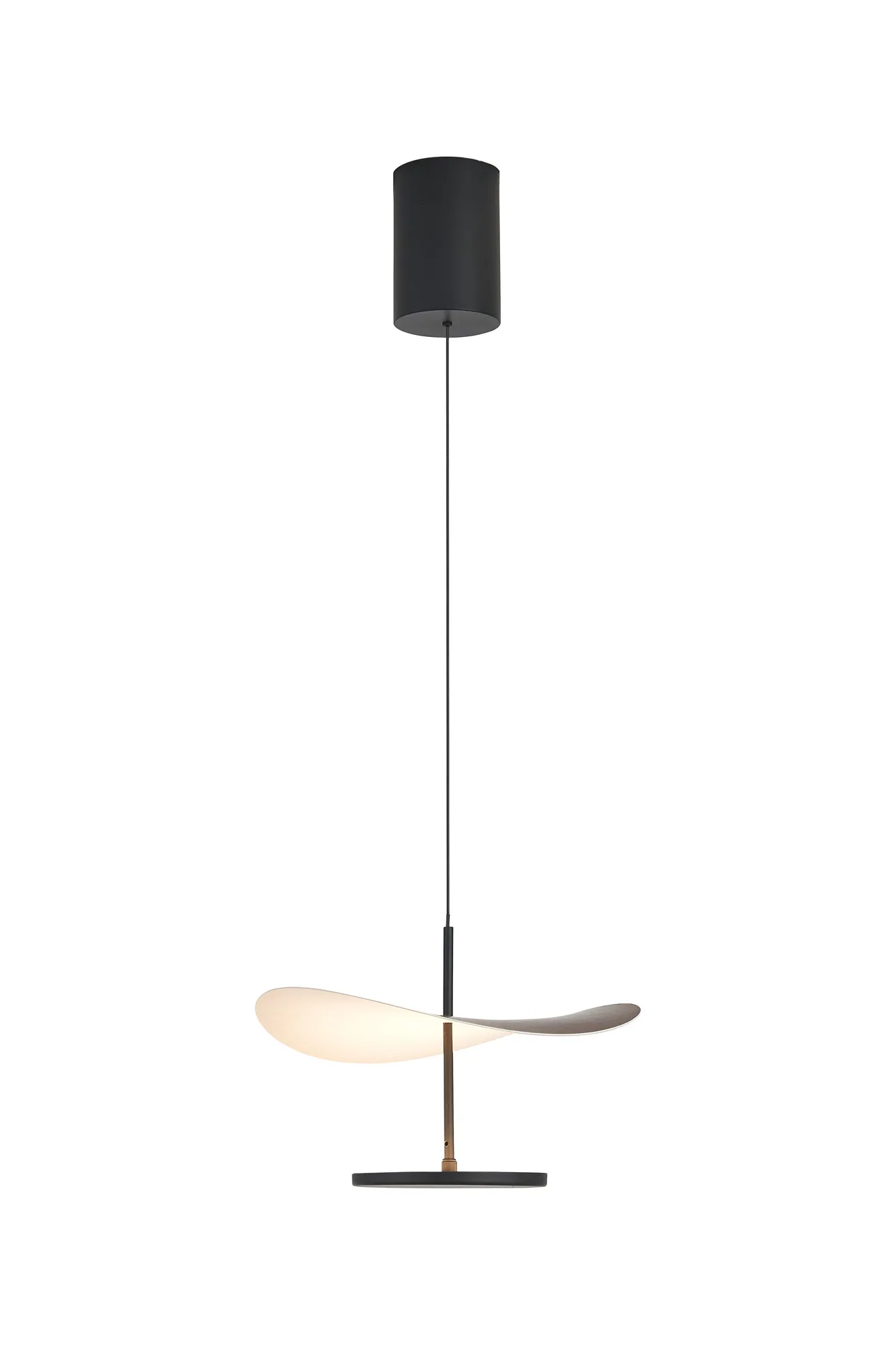 Abisal Dark Wood Ceiling Lights Mantra Single Pendant